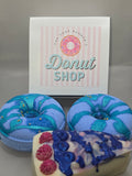 The Treat (Donut Bathbomb and a Piece of Cake Soap)