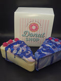 The Treat (Donut Bathbomb and a Piece of Cake Soap)