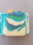 Blue and White Silicone Soap Dish