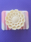 Pink and White Silicone Soap Dish
